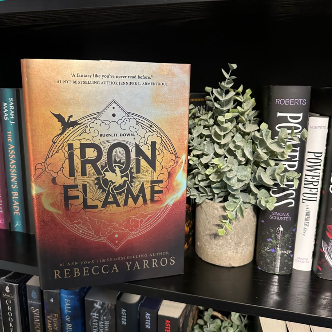 Iron Flame book cover
