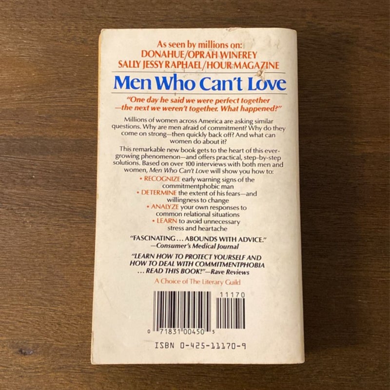 Vintage Relationship Books When Lovers Are Friends Men Who Can’t Love The Rules