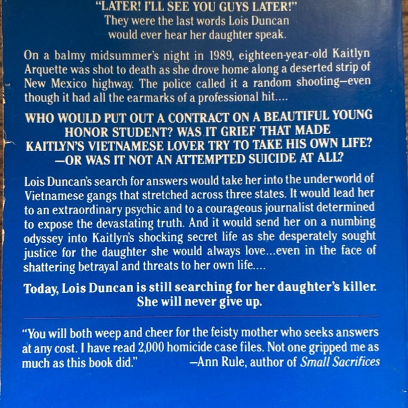 Who Killed My Daughter?