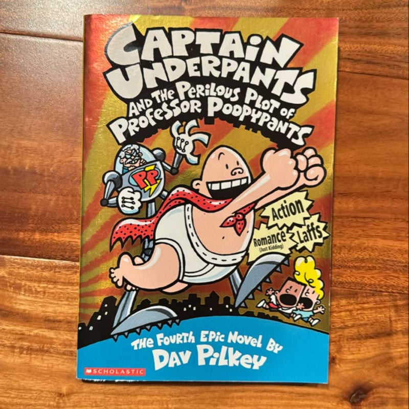 Captain Underpants and the Perilous Plot of Professor Poopypants