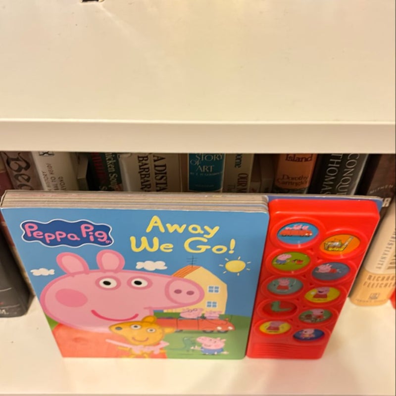 Peppa Pig: Away We Go! Sound Book