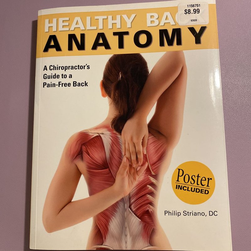Healthy Back Anatomy by Philip Striano, Paperback | Pangobooks