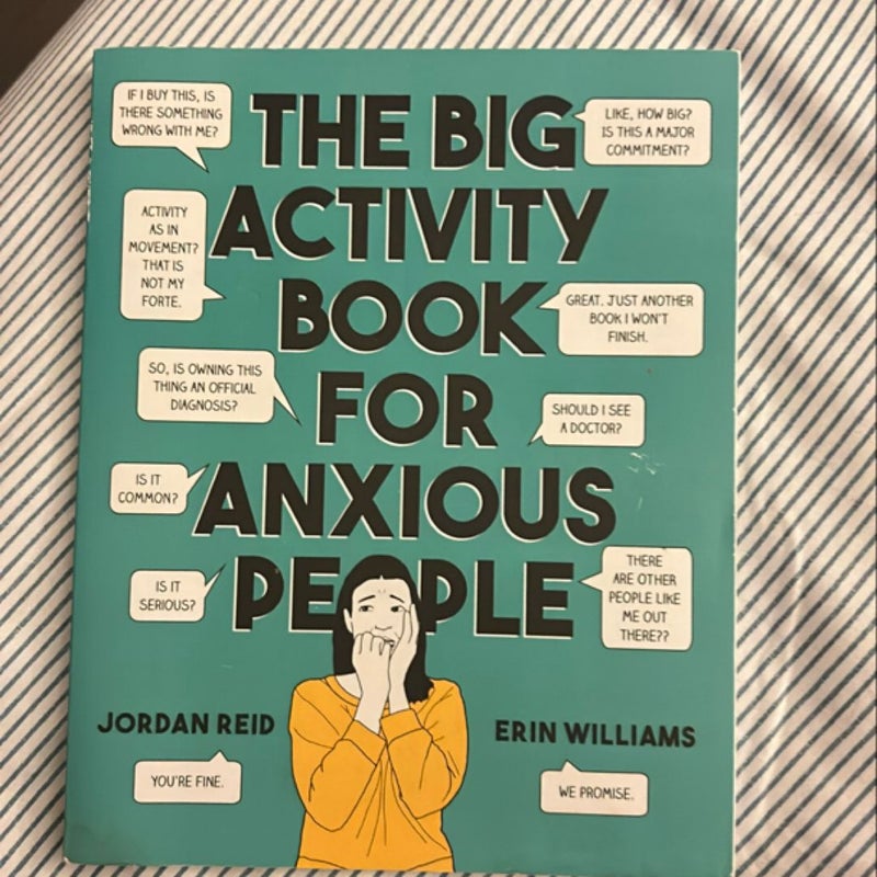 The Big Activity Book for Anxious People