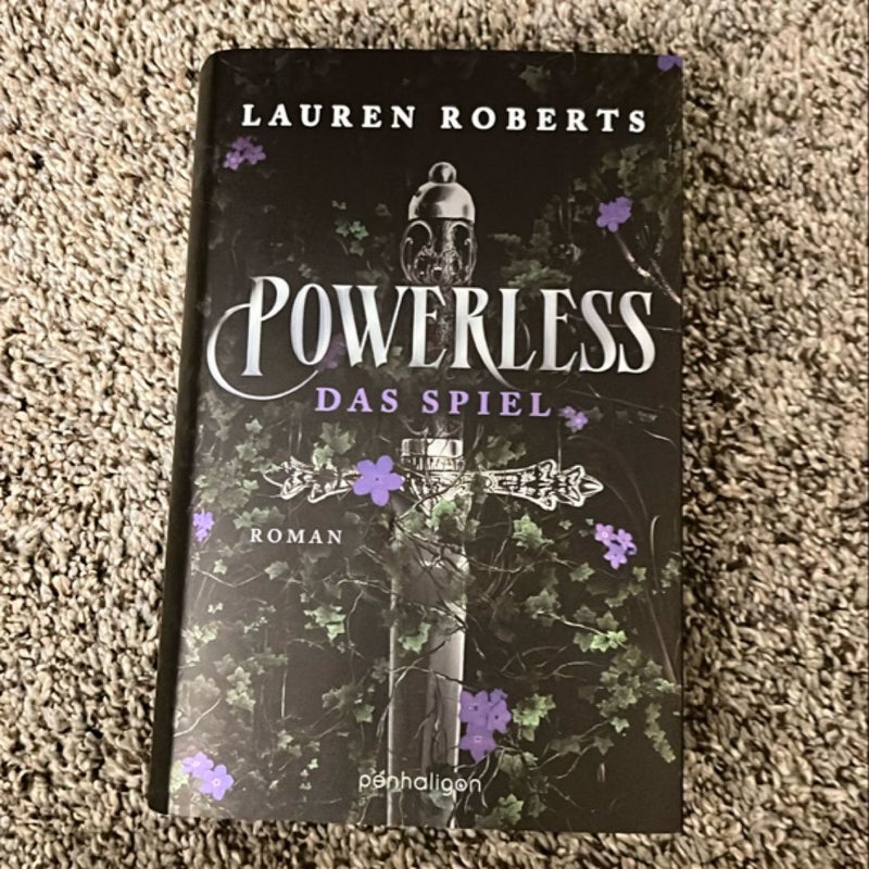 Powerless German Special Edition with page overlay