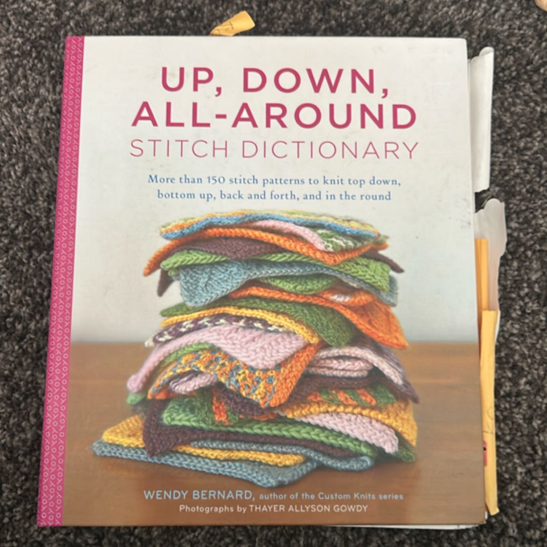 Up, down, All-Around Stitch Dictionary