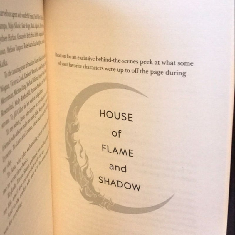 House of Flame and Shadow *Barnes & Noble* exclusive 