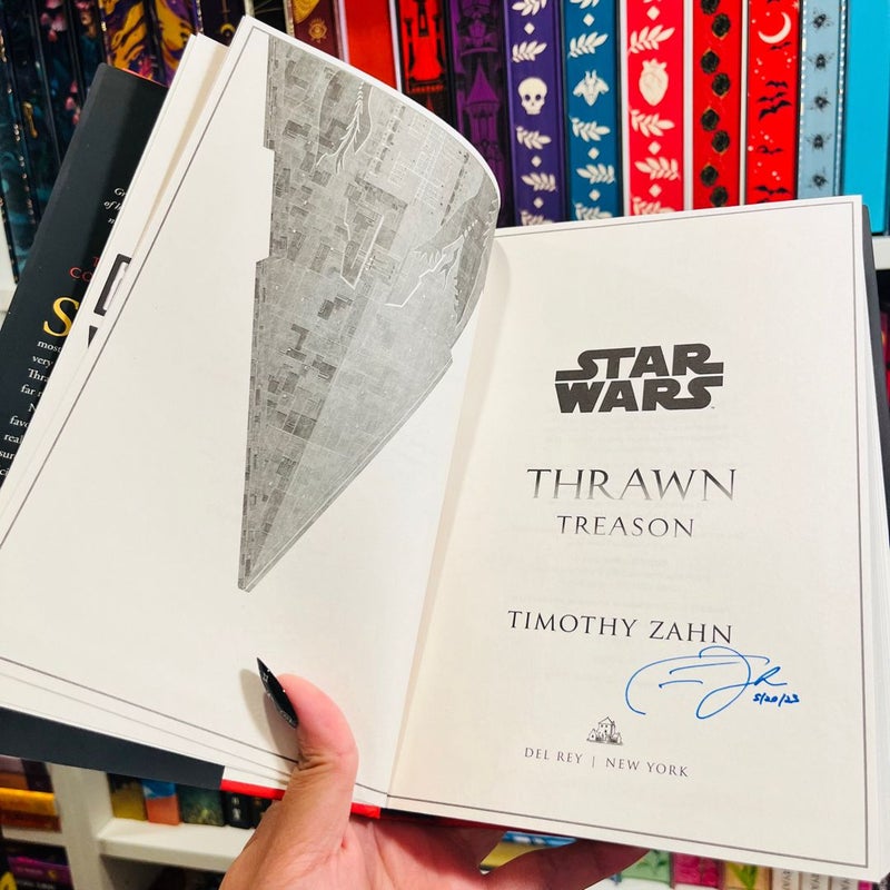 Thrawn: Treason (Star Wars) SIGNED