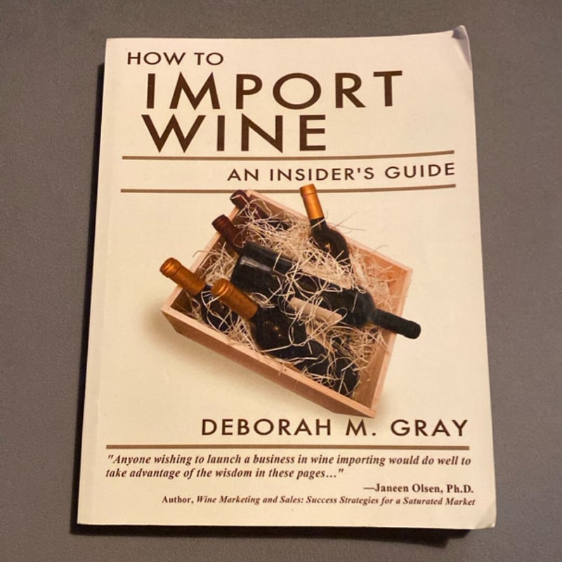 How to Import Wine