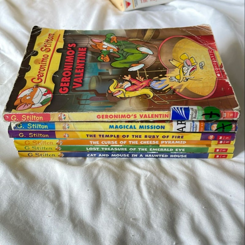 Geronimo Stilton Bundle of 6