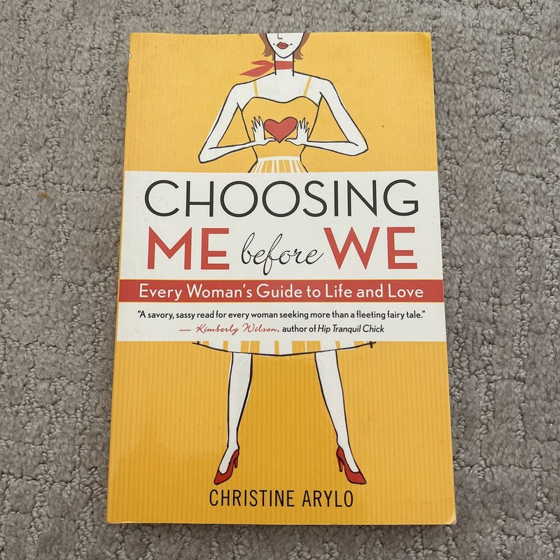 Choosing ME before WE