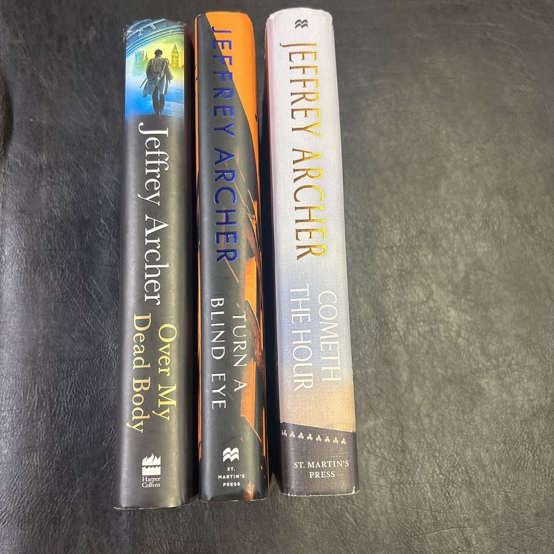 Jeffrey Archer 3 Hardcover Bundle 
