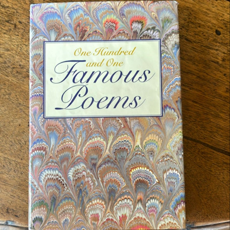 One Hundred and One Famous Poems