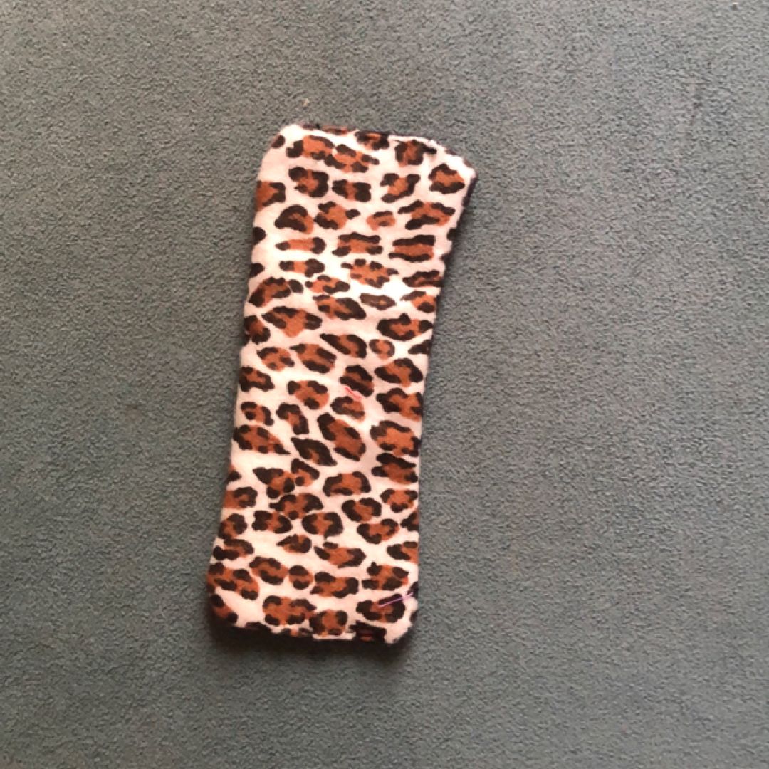 Handmade fabric bookmark