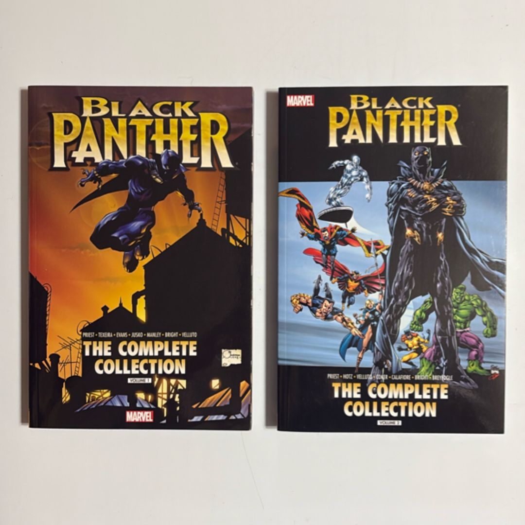 Lot: Black Panther the Complete Collection Vol. 1 & 2