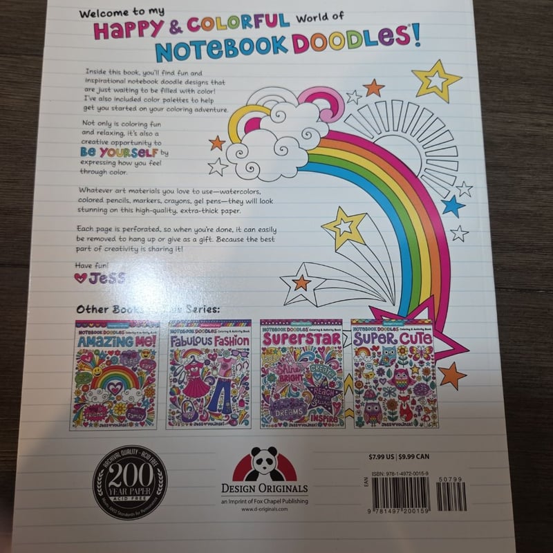 Notebook Doodles Go Girl! by Jess Volinski, Paperback | Pangobooks