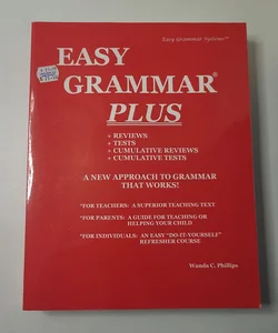 Easy Grammar Plus teacher Edition