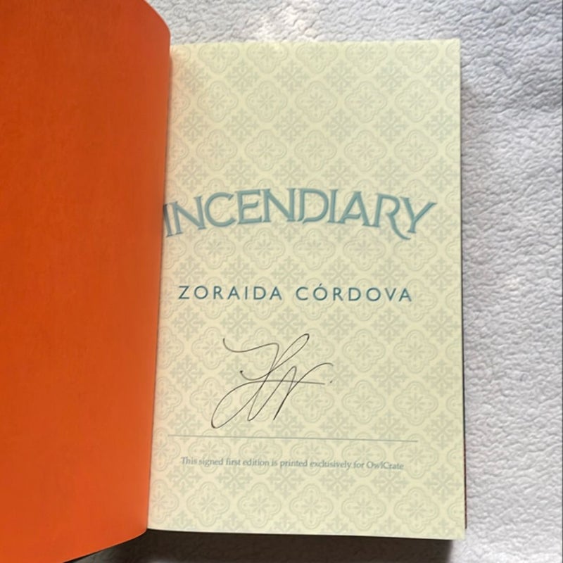 Incendiary (Owlcrate)