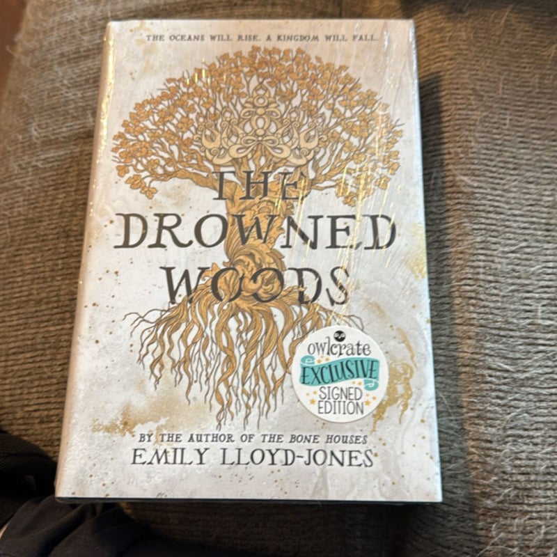 The drowned woods signed unopened 