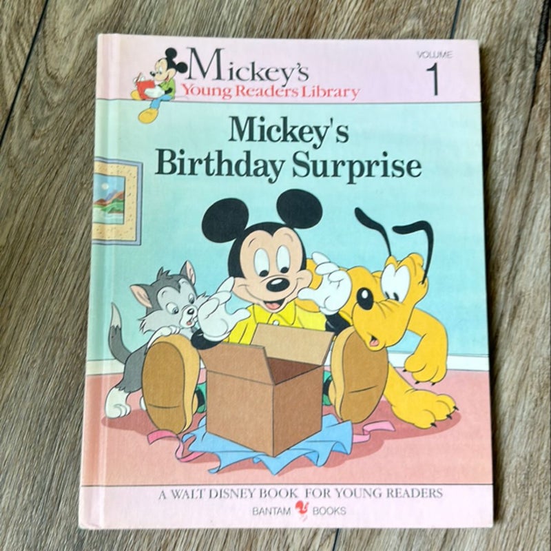 Mickey’s birthday surprise