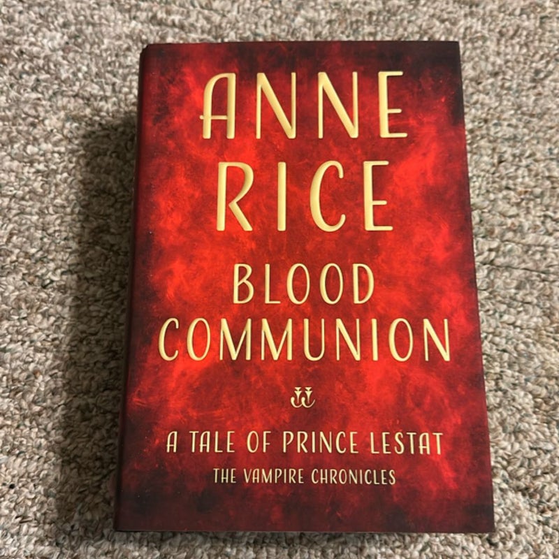 Blood Communion (first edition, signed)