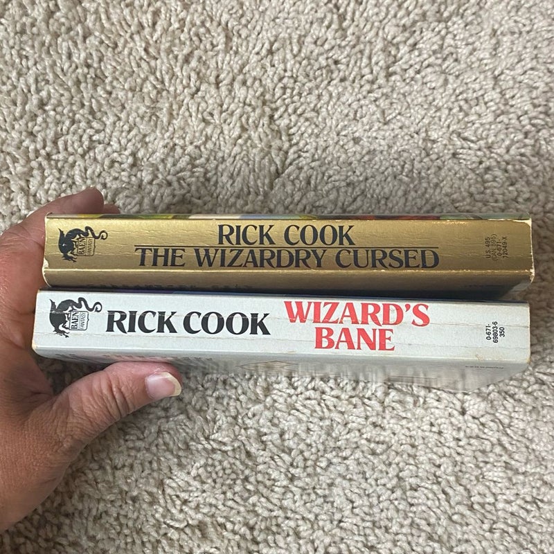 📚2 Book Bundle - Rick Cook - Wizardry Cursed