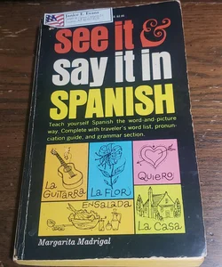 See It and Say It in Spanish