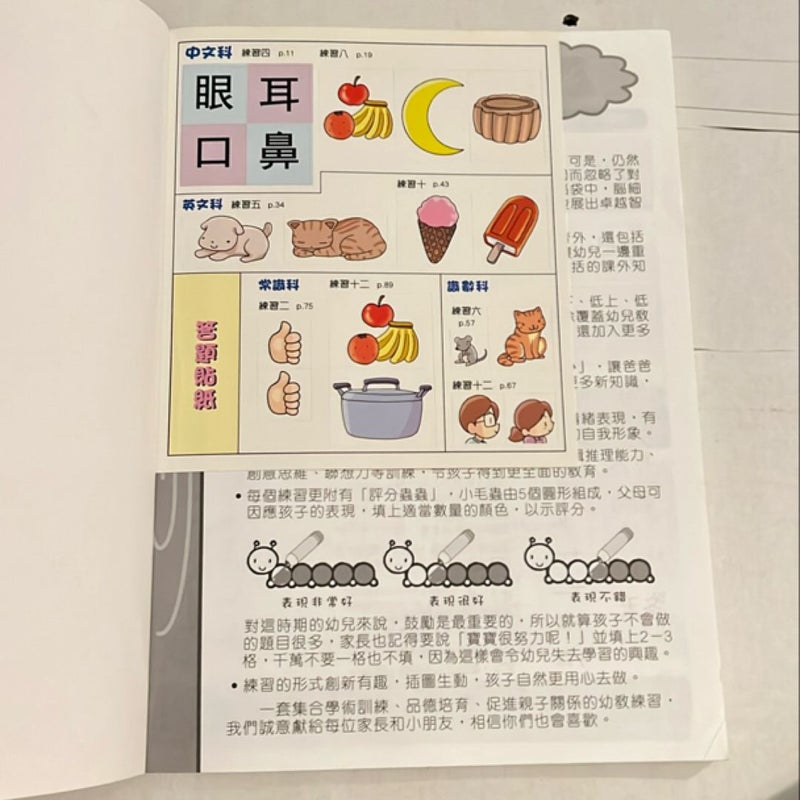 Chinese Excersize Book (With Stickers)