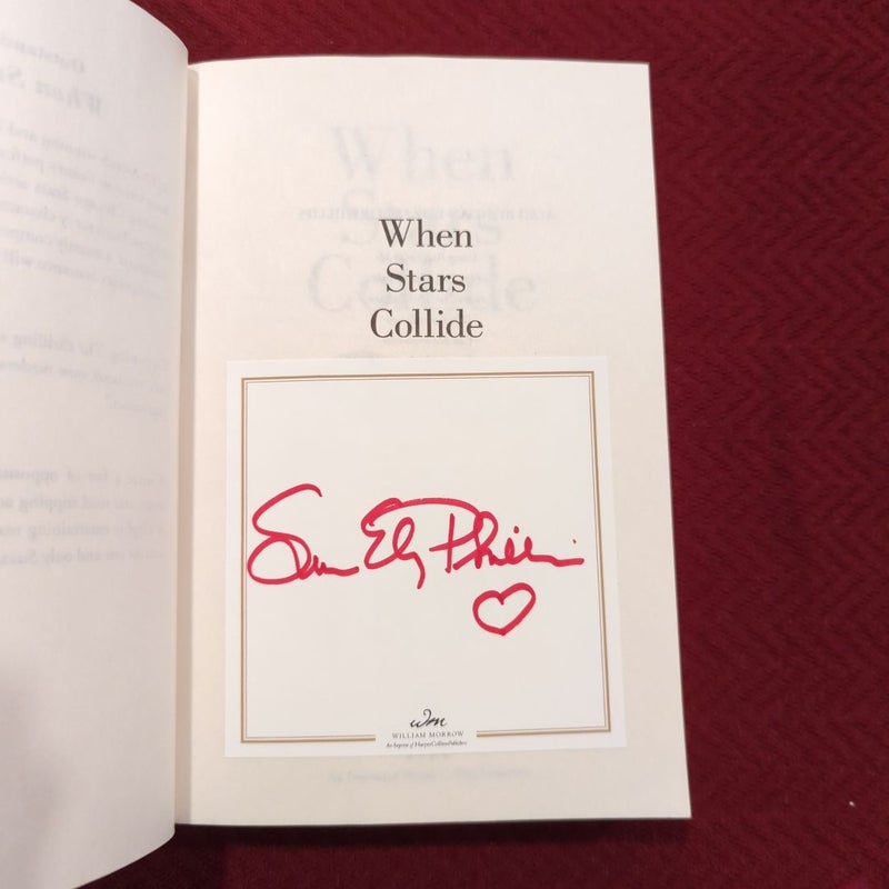 When Stars Collide (signed bookplate)