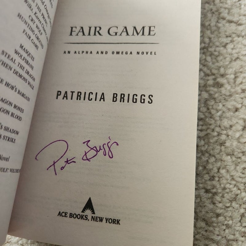 Fair Game **Signed 