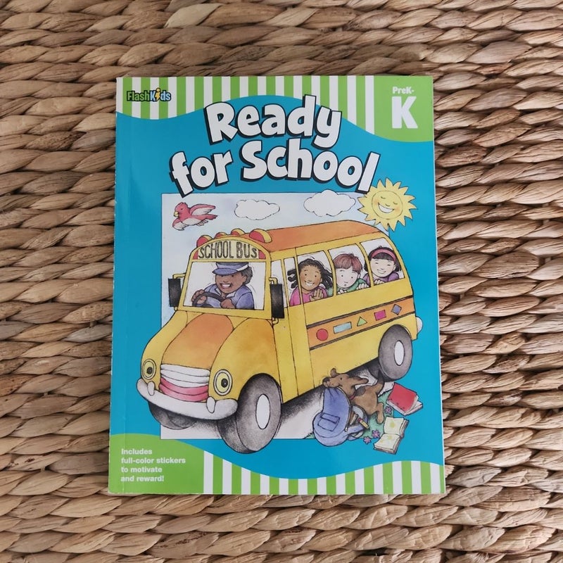 Ready for School: Grade Pre-K-K (Flash Skills)