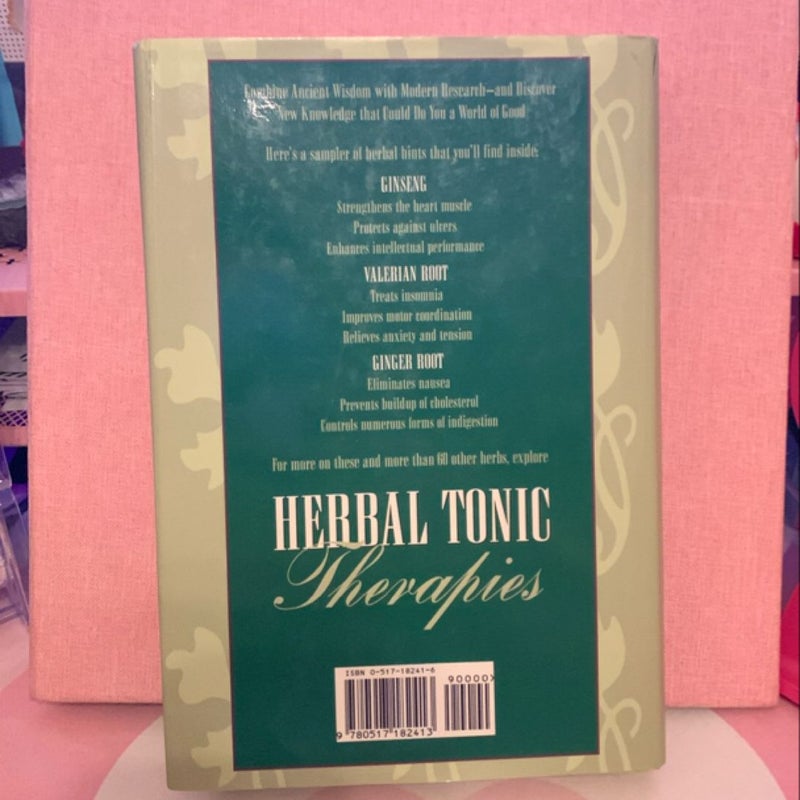 Herbal Tonic Therapies