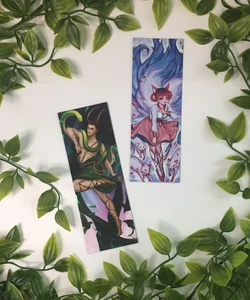 FairyLoot Foiled Mythology Bookmarks (Loki and Kumiho)