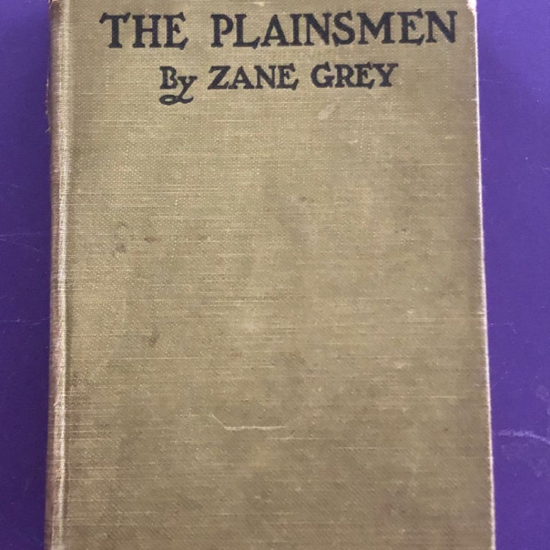 The Last of The Plainsmen 1911 2nd edition