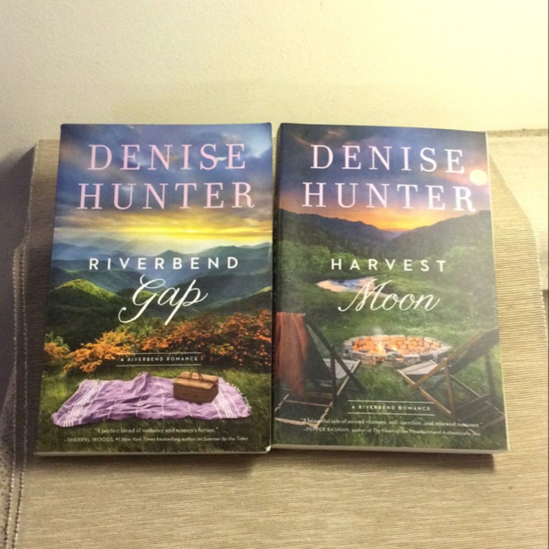 Harvest Moon & Riverbend  Gap  2 books  