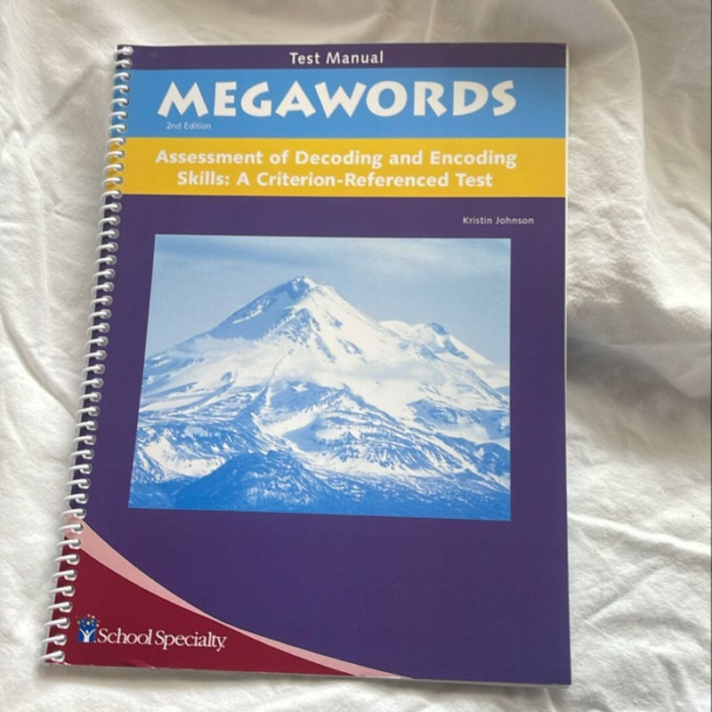 Megawords Test Manual 