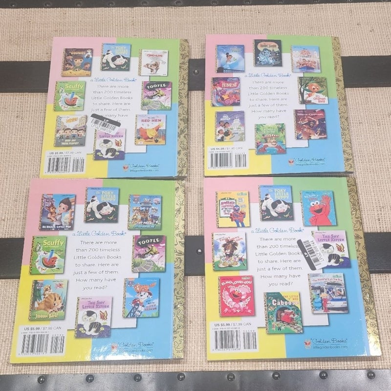 Lot of 4 Little Golden Kids Books 6