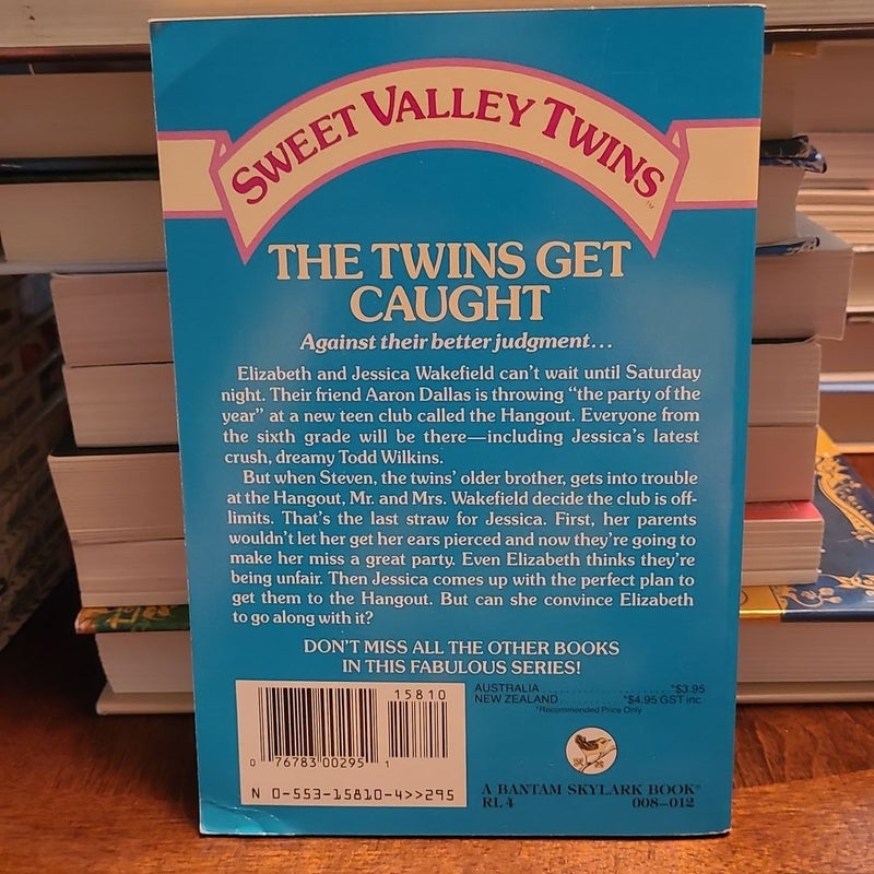 Sweet Valley Twins #41: The Twins Get Caught