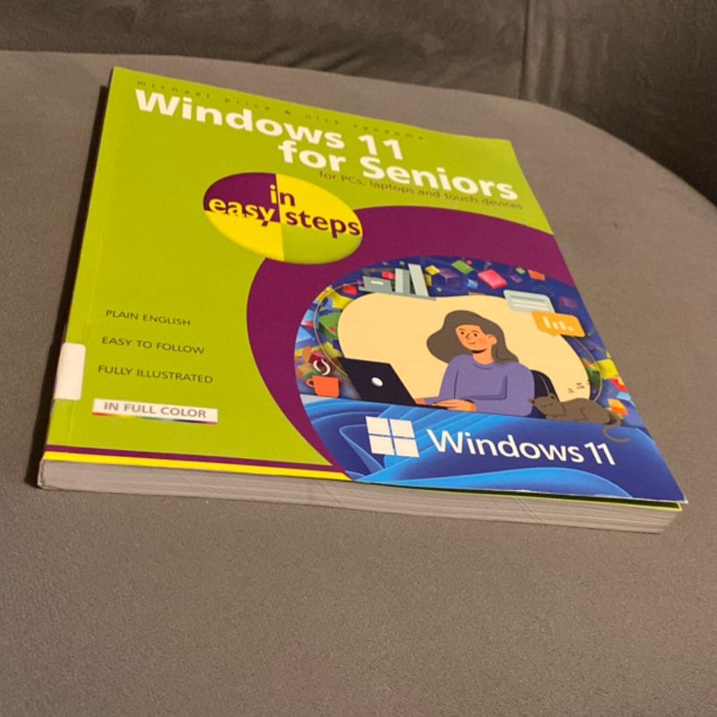 Windows 10 for Seniors in Easy Steps