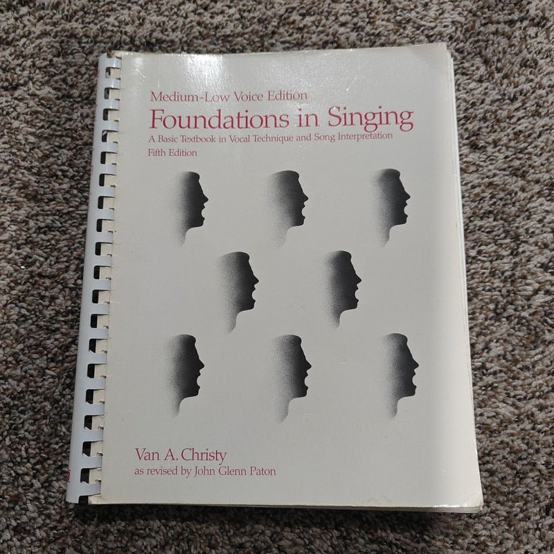 Foundations in Singing
