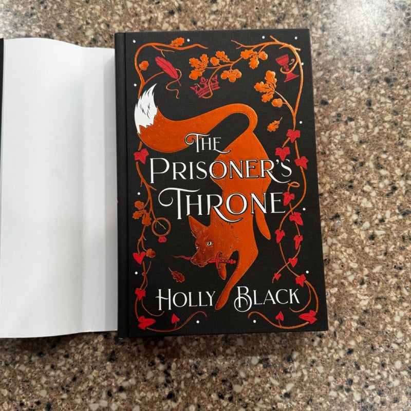 Illumicrate The Prisoners Throne by Holly Black