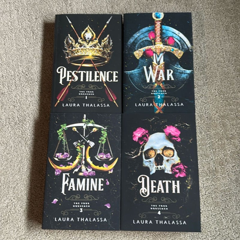 The Four Horesemen Series - Pestilence, War, Famine, Death