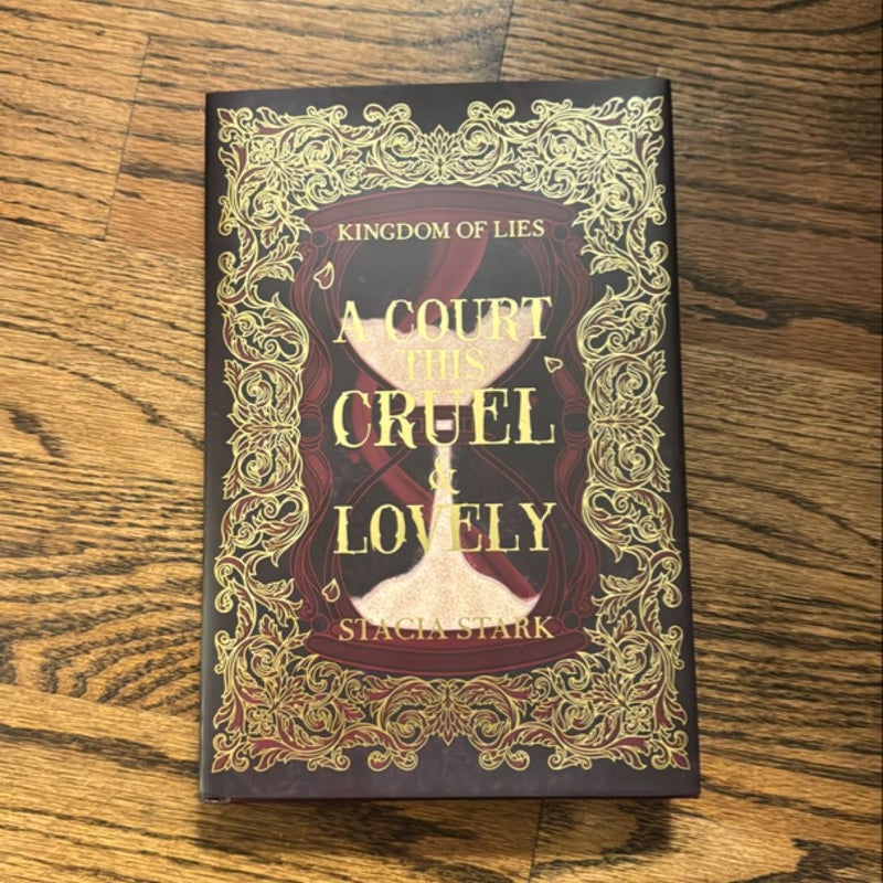 A Court This Cruel and Lovely Fabled SIGNED Special Edition