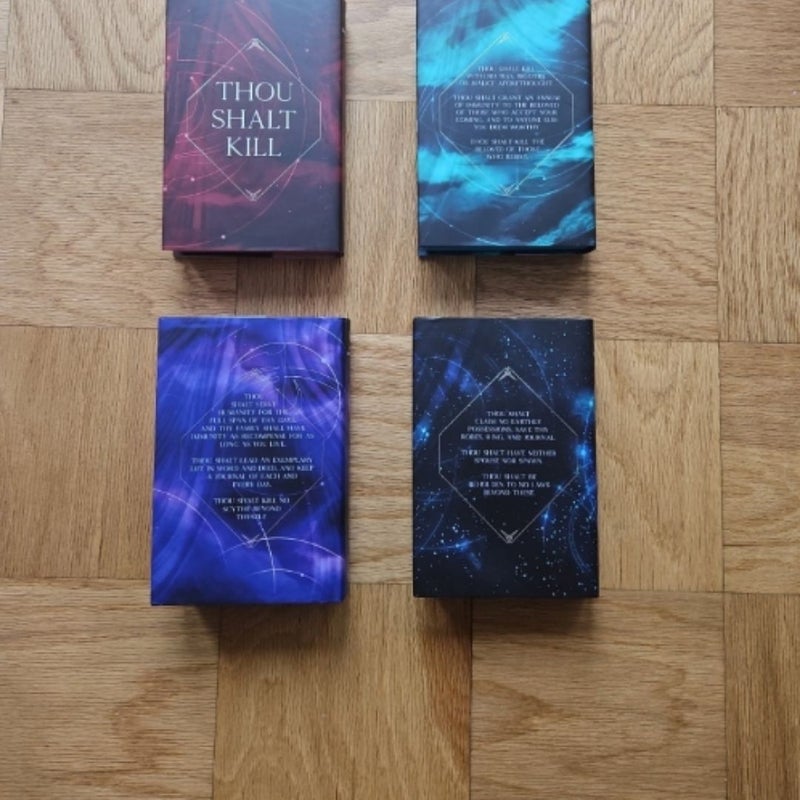 Illumicrate Arc of the Scythe by Neal Shusterman