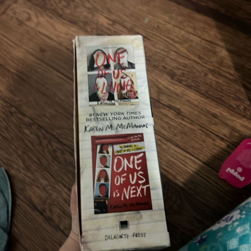 Karen M. Mcmanus 2-Book Box Set: One of Us Is Lying and One of Us Is Next