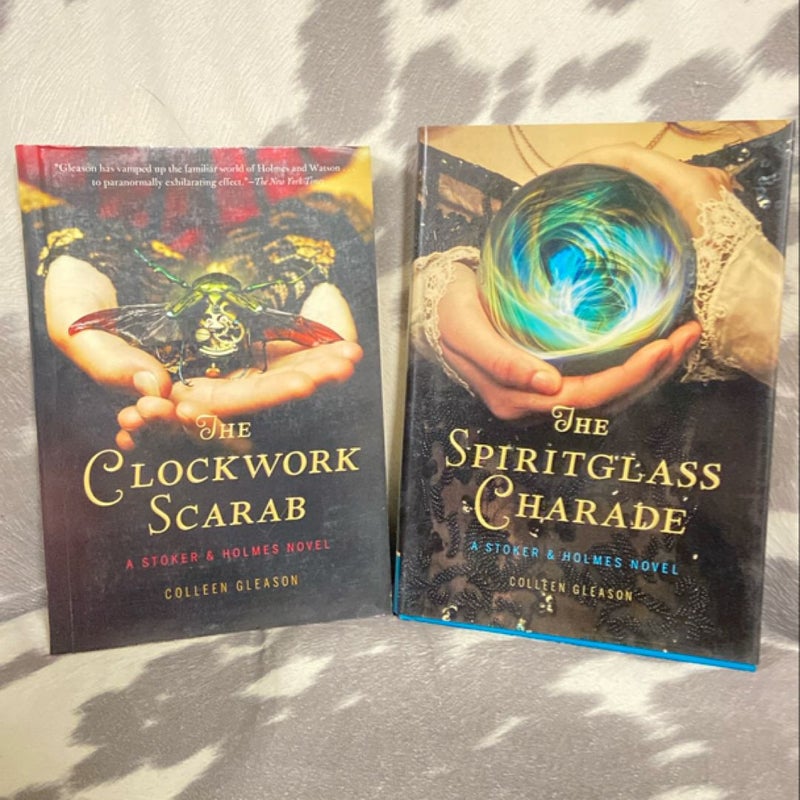 The Clockwork Scarab; The Spiritglass Charade