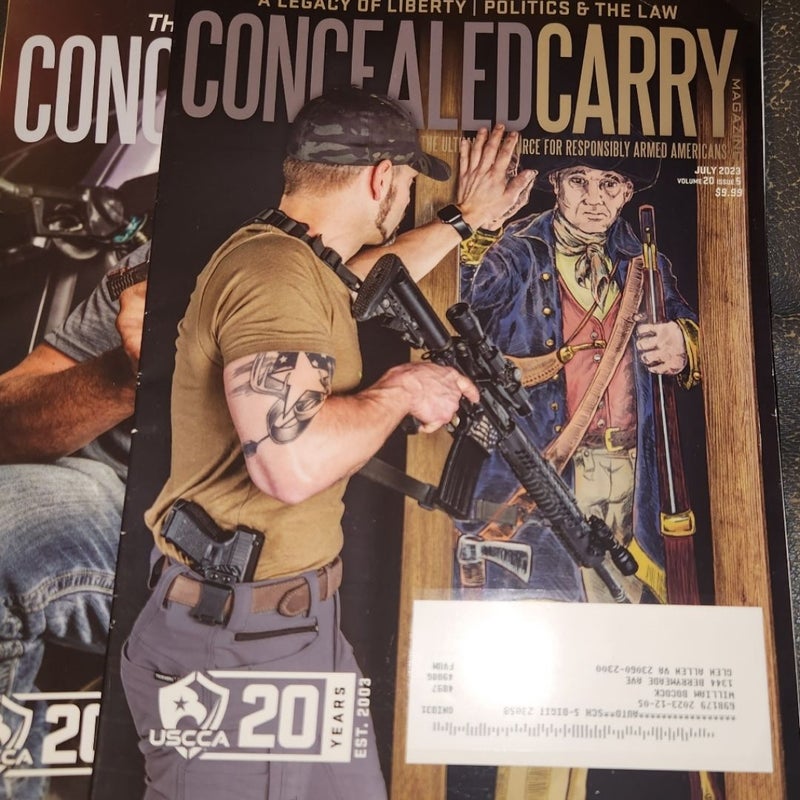 5 - 2023 Conceal Carry Magazines like new