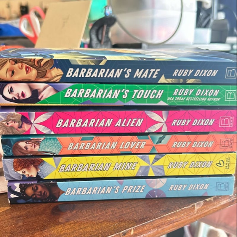 Ice planet barbarians books 2-7 (price firm) 