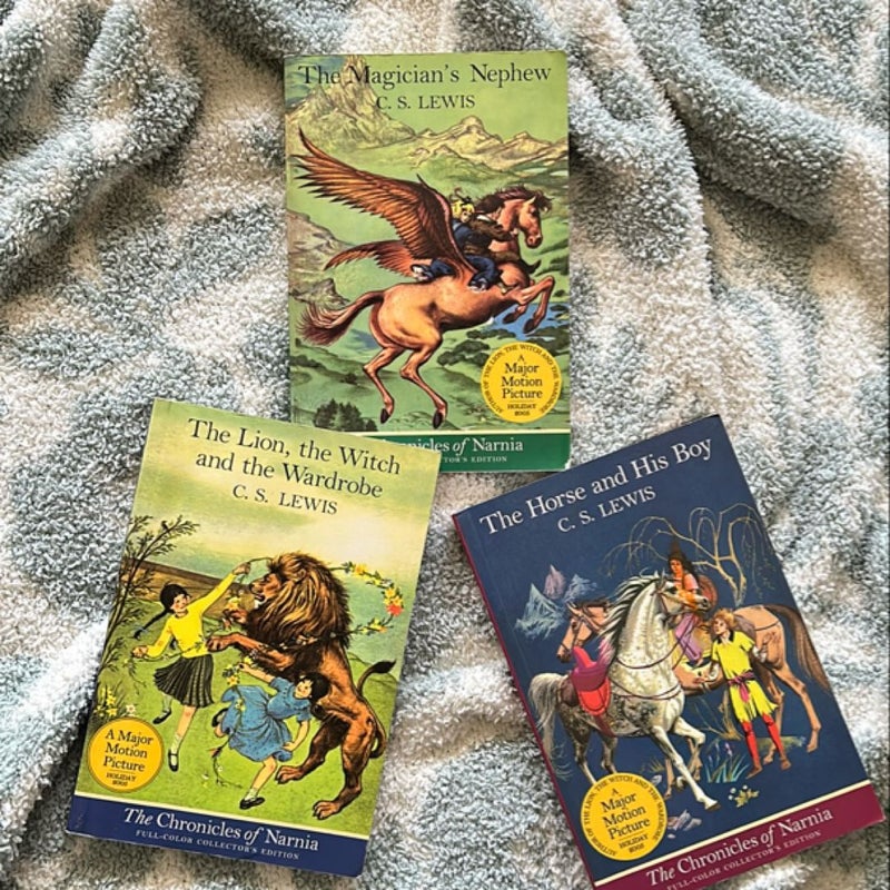 First 3 books of The Chronicles of Narnia: Full Color Editiont