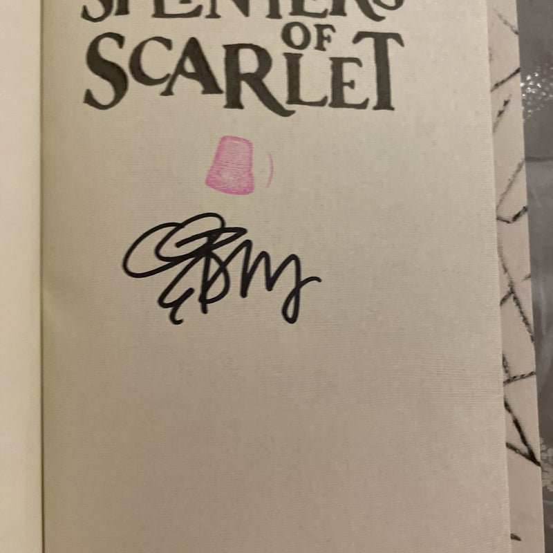 Signed: Splinters of Scarlet