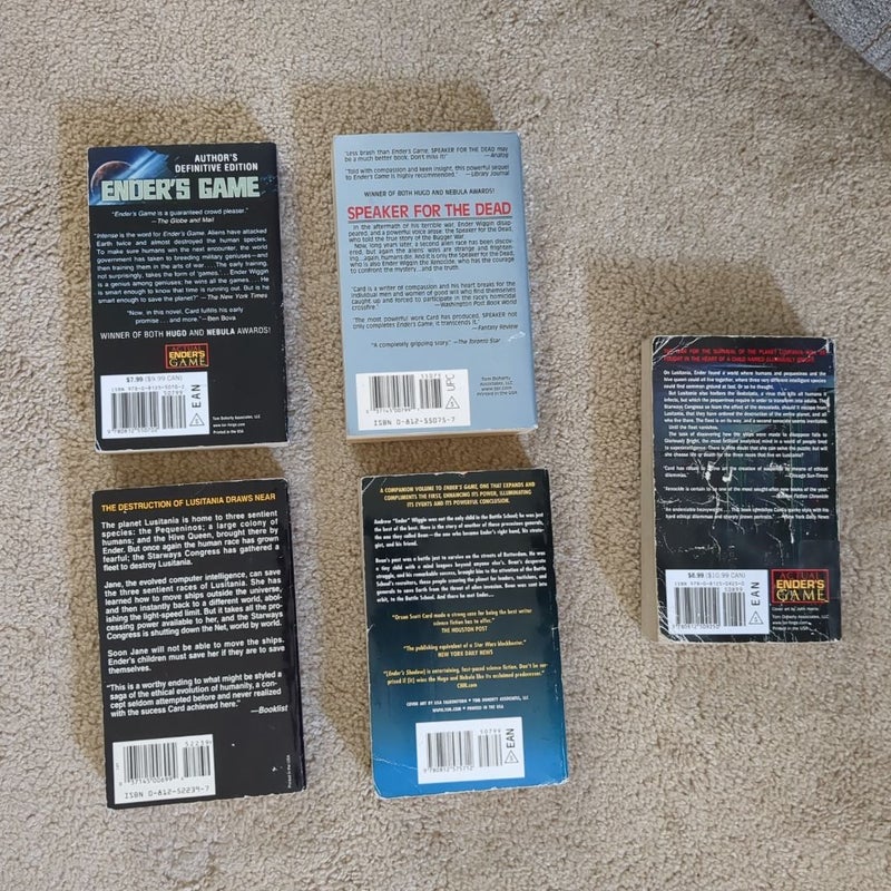 Ender's Game Series Lot
